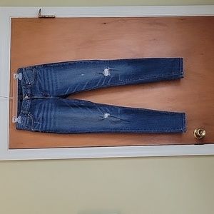 White House Black Market distressed jeans